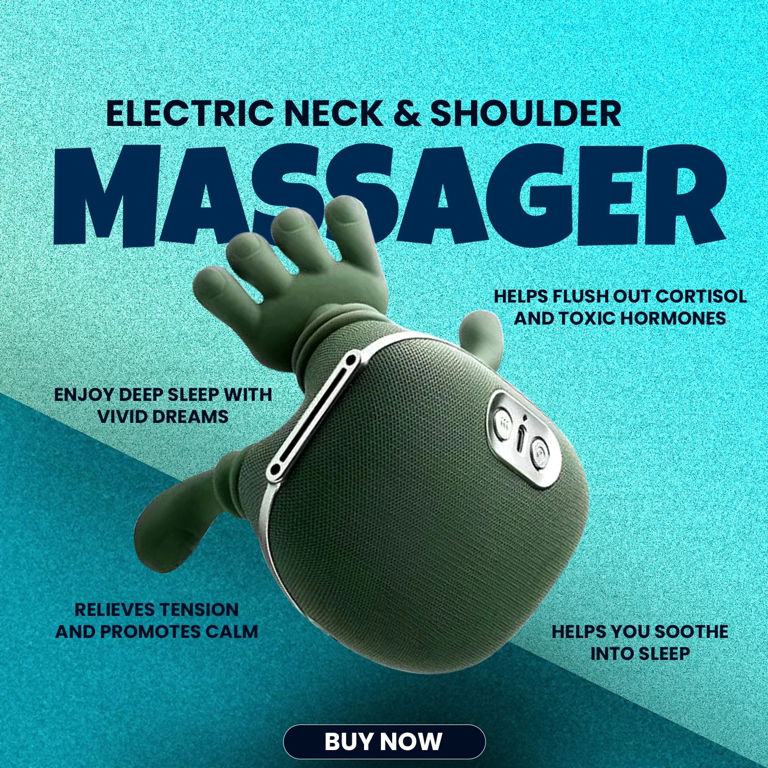 Nirogin Neck & Shoulder Massager – Rechargeable, Cordless Pain Relief at Home