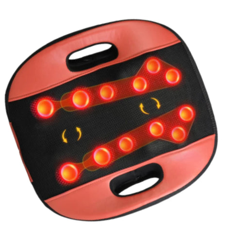 Nirogin Shiatsu Back and Seat Massager with Heat